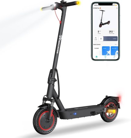 EVERCROSS EV10K Pro Trottinette Électrique Adulte Pliable 10" Noir – Moteur 500W, Batterie 410WH, Vitesse Max 25 km/h, Contrôle APP