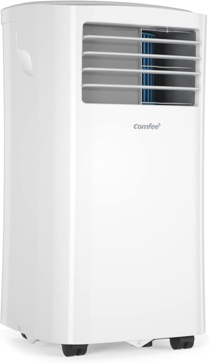 COMFEE' Climatiseur Mobile 9000 BTU/h 2,6kW, 3-EN-1 Refroidisseur Déshumidificateur Ventilateur | MPPH-09CRN7