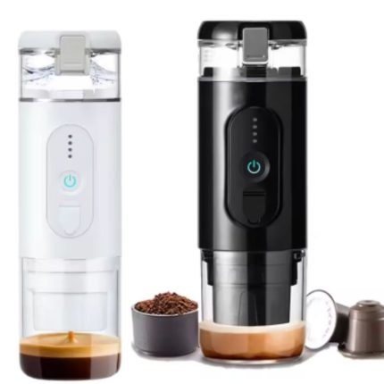 Cafetiere de qualité supérieure machine à café vintage infuseur à thé- Noir