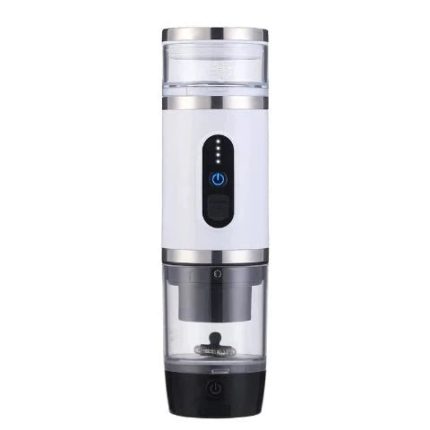 Cafetiere, Machine à expresso portable et mousseur a lait machine à café thé- Blanc