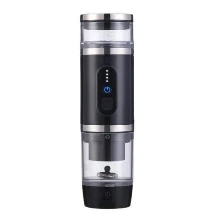 Cafetiere, Machine à expresso portable et mousseur a lait machine à café thé- Noir