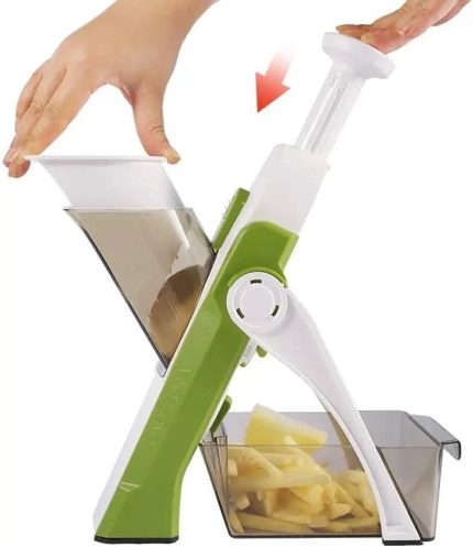 Hachoir manuel alimentaire mandoline hachoir legume modoline cuisine- Vert