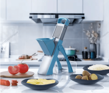 Mandoline supérieure, hachoir trancheuse à viande robuste et polyvalente- Vert