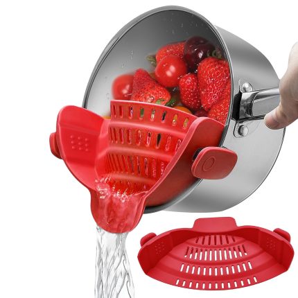 Passoire Moule silicone- Rouge