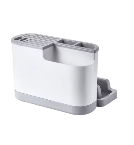 Rangement cuisine Bloc Couteaux moderne pour cuisine organinisée- A Gris