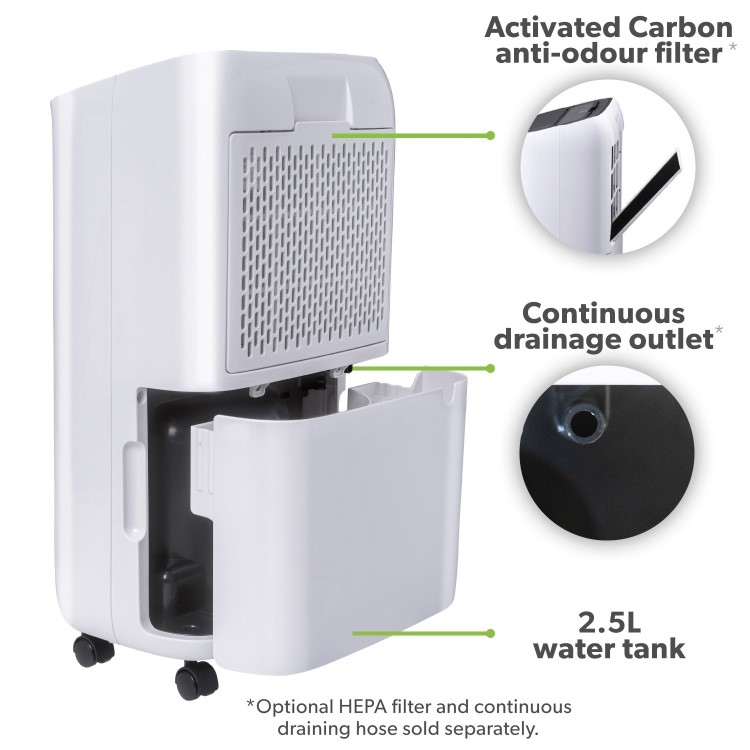 electriQ 12L Low-Energy Smart Dehumidifier - Image 10