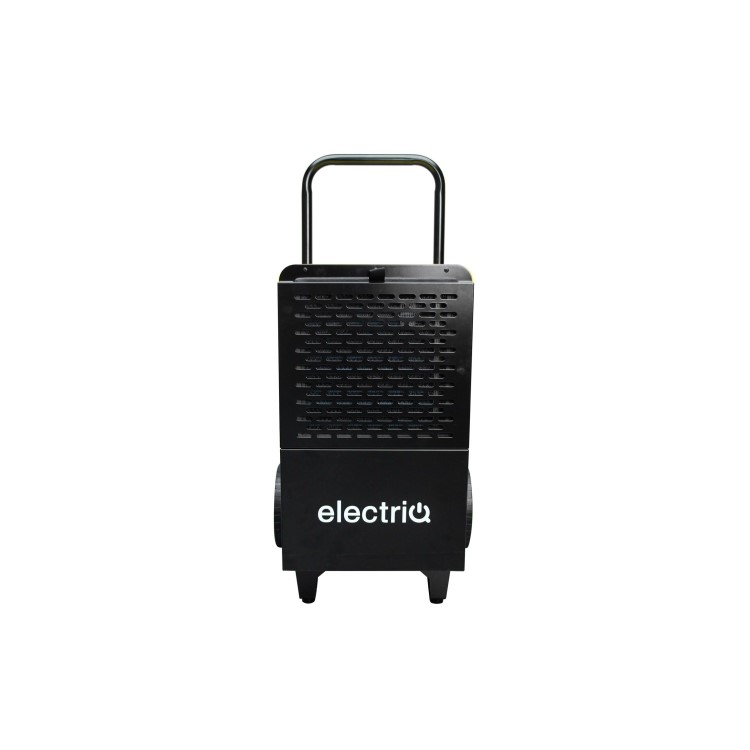 electriQ 30L Industrial Portable Dehumidifier with Metal Body and Wheels - Image 6