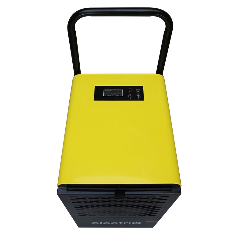 electriQ 50L Industrial Portable Dehumidifier with Metal Body and Wheels - Image 7