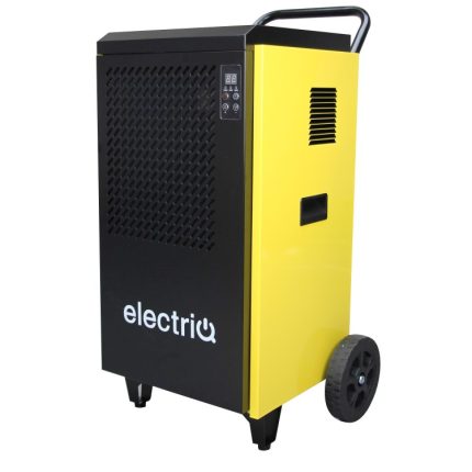 electriQ 70L Industrial Portable Dehumidifier with Metal Body and Wheels