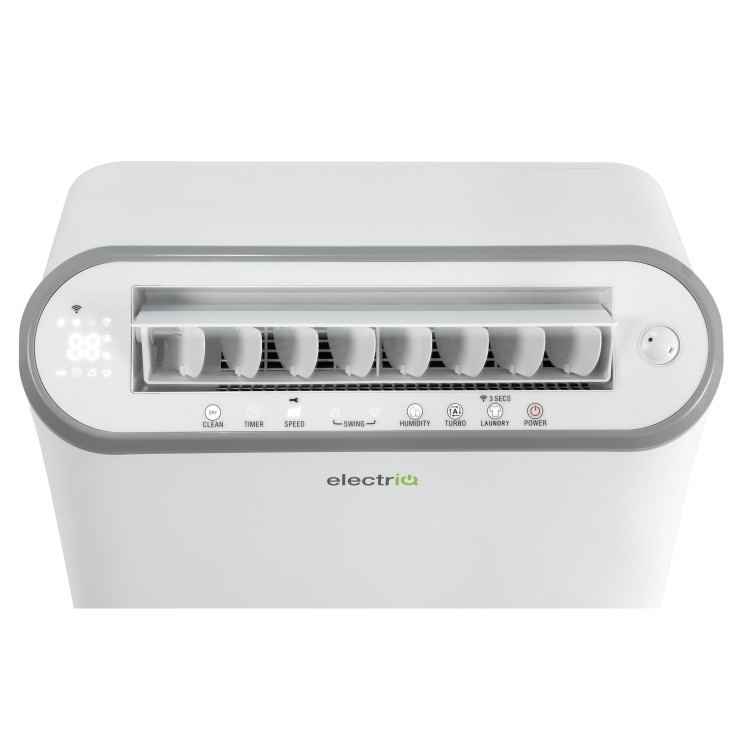 electriQ 25L Smart Low-Energy Laundry Dehumidifier with Wi-Fi and Heater - Image 10