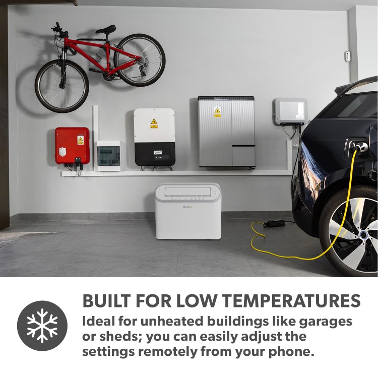 electriQ 25L Smart Low-Energy Laundry Dehumidifier with Wi-Fi and Heater - Image 6